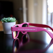 ジュニア・ブライドメイド・ウェディングパーティーがサングラスに サングラス