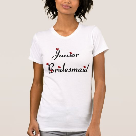 ジュニア・ブライドメイドTシャツ Tシャツ (正面)