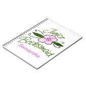 ジュニア・ブライド・メイド ノートブック (左側)