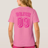 ジュニア・ブライド・メイド Tシャツ (裏面)