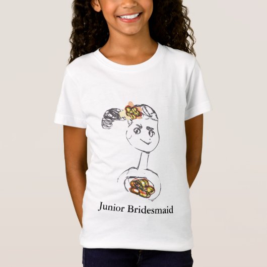 ジュニア・ブライド・メイド Tシャツ (正面)