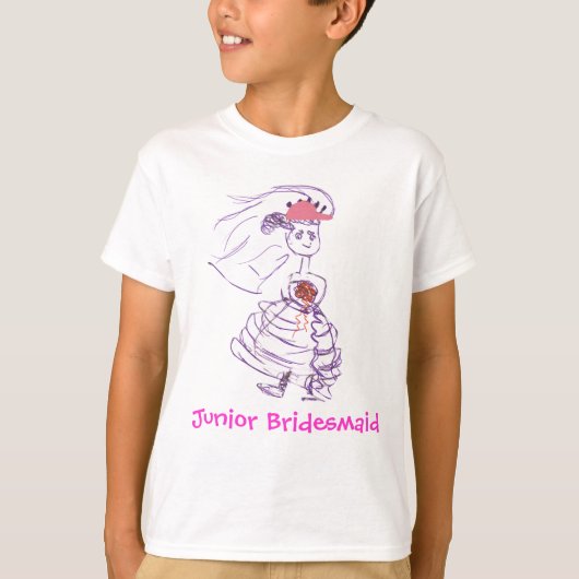 ジュニア・ブライド・メイド Tシャツ (正面)