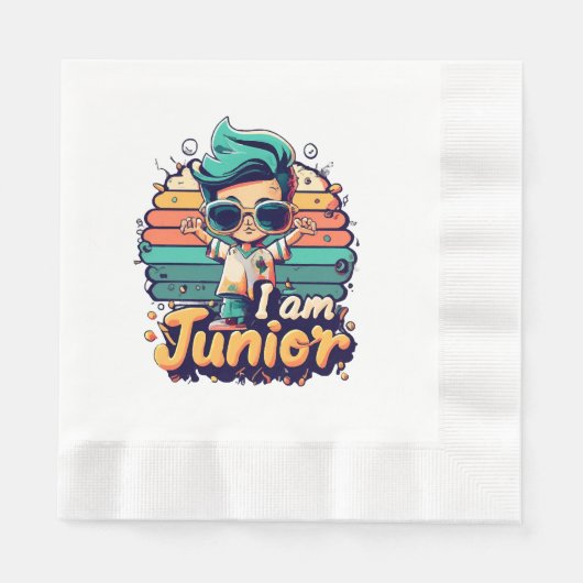 ジュニア 縁ありランチョンナプキン (正面)