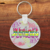 ジュニア – 花2 キーホルダー (正面)