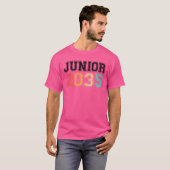 ジュニア 2035 レトロ ヴィンテージ レトロ Tシャツ (正面フル)