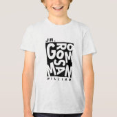 ジュニア・ groom(結婚式の介添え人) トライブレンドTシャツ (正面)