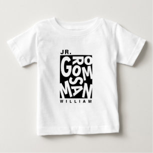 ジュニアJr.グロムスマン、結婚披露宴 ベビーTシャツ