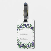 ジュニパーバッグラベル ラゲッジタグ (裏面縦)