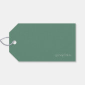 ジュニパーファミリー名スクリプト ギフトタグ (裏面横)