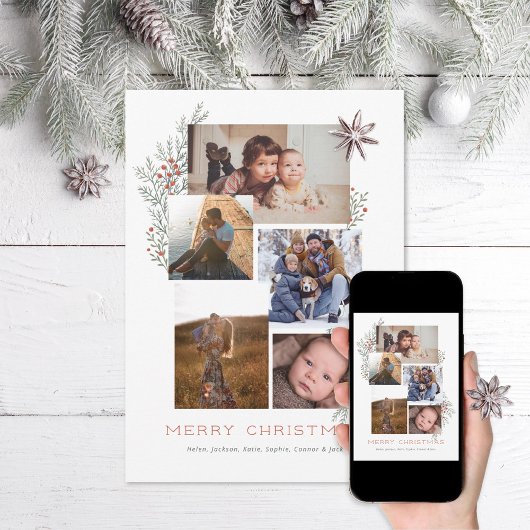 ジュニパーフォトコラージュ シーズンカード