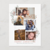 ジュニパーフォトコラージュ シーズンポストカード (正面)