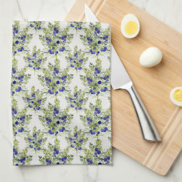 ジュニパーベリーパターン キッチンタオル