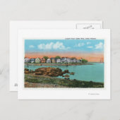 ジュニパーポイントとサレムのSalem Willowsビュー ポストカード (正面/裏面)