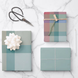 ジュニパー包装紙フラットシート3枚セット ラッピングペーパーシート
