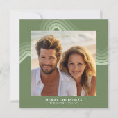 ジュニモダンパーミニマルのの陰ストライプ点 – 写真 シーズンカード (正面)