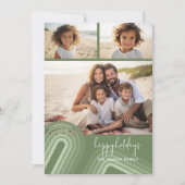 ジュニモダンパーミニマルのの陰ストライプ点 – 写真 シーズンカード (正面)