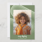 ジュニモダンパーミニマルのの陰ストライプ- 6枚の写真 シーズンカード (正面)