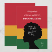 ジュニーティーン 招待状 (正面/裏面)