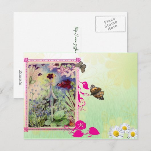 ジュニー ポストカード (正面/裏面)