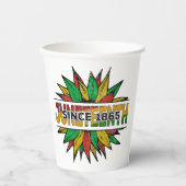 ジュネウチ1865アフリカ解放 紙コップ (正面)