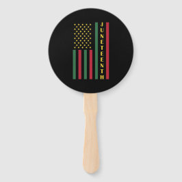 ジュネウドフリーお祝いアメリカ国旗 ハンドファン