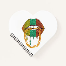 ジュネクィーンメラニンシスタブラックガール魔法 ノートブック