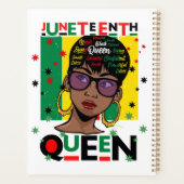 ジュネクィーンメラニンシスタブラックガール魔法 プランナー手帳 (裏面)