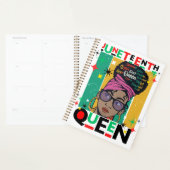 ジュネクィーンメラニンシスタブラックガール魔法 プランナー手帳 (ディスプレー)