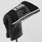 ジュネクサブラックキング栄養事実メラニン ゴルフヘッドカバー (3/4 正面)