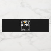 ジュネクサブラックキング栄養事実メラニン ペットボトルラベル (シングルラベル)