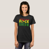 ジュネクサブラッククイーン解放日メラニンBl Tシャツ (正面フル)