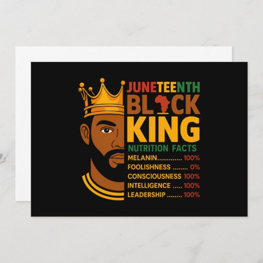 ジュネクサブラック栄養事実プライドアフリカ 招待状 (正面/裏面)