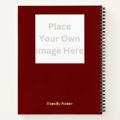 ジュネクセフ・ファミリー・ジャーナル ノートブック (裏面)