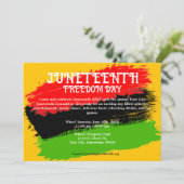 ジュネクフレイドフリーダムデイフラグお祝い招待状 シーズンカード (スタンド正面)