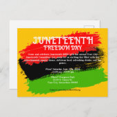 ジュネクフレイドフリーダムデイフラグお祝い シーズンポストカード (正面/裏面)