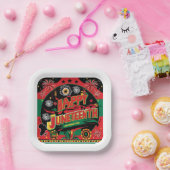 ジュネグお祝いプレート ペーパープレート (パーティー)