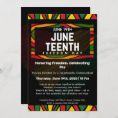 ジュネグお祝い招待状オーナーリングフリーダム 招待状 (正面/裏面)