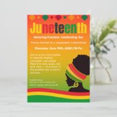 ジュネグお祝い招待状 – 自由と喜び 招待状 (スタンド正面)