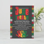 ジュネグお祝い招待状 – 自由と喜び 招待状 (スタンド正面)