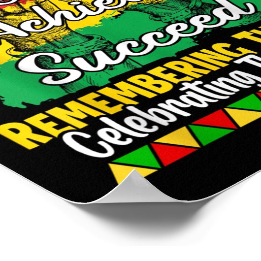 ジュネグは私の独立の日ブラックプライド ポスター (角)