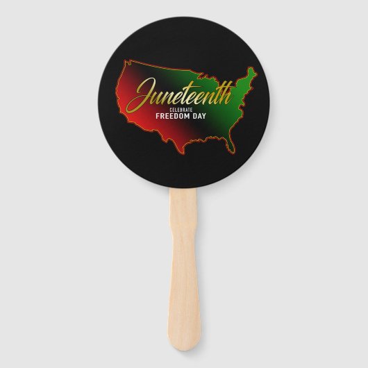 ジュネグブラック伝統 ハンドファン (正面)