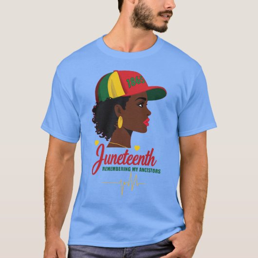 ジュネグプライド- 1865伝統の献上品 Tシャツ (正面)