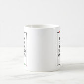 ジュネグ引用文、アフリカ系アメリカ人の自由。 コーヒーマグカップ (中央)