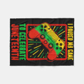 ジュネグ男性へシャツジュネグSキッズボーイガ フリースブランケット (正面(横))