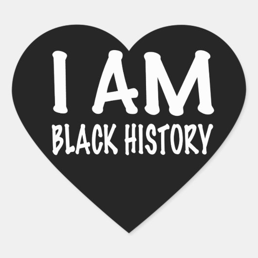 ジュネグ黒人独立記念日 ハートシール (正面)