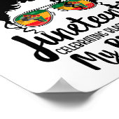 ジュネチ祝フのブラックフリーダムマイ誕生日M ポスター (角)