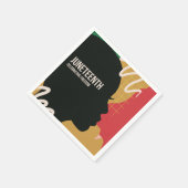 ジュネチ祝フの自由パーティー スタンダードカクテルナプキン (角)