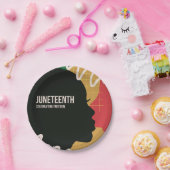 ジュネチ祝フの自由パーティー ペーパープレート (パーティー)