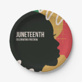 ジュネチ祝フの自由パーティー ペーパープレート (正面)