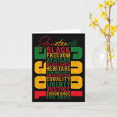 ジュネチ祝フの黒自由度1865インデック カード (黄色い花)